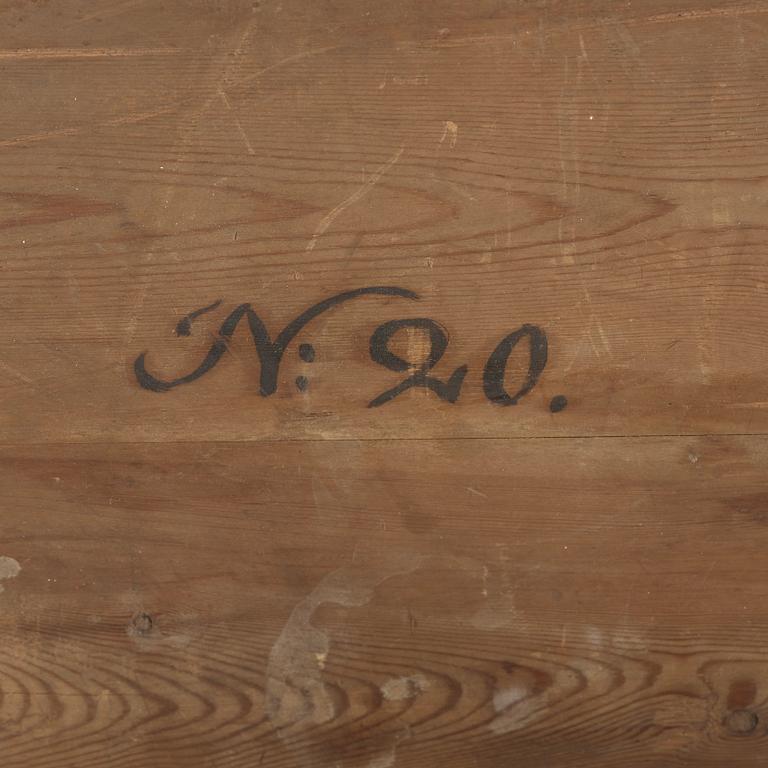 A Gustavian late 18th century commode by Anders Lundelius, master 1778.