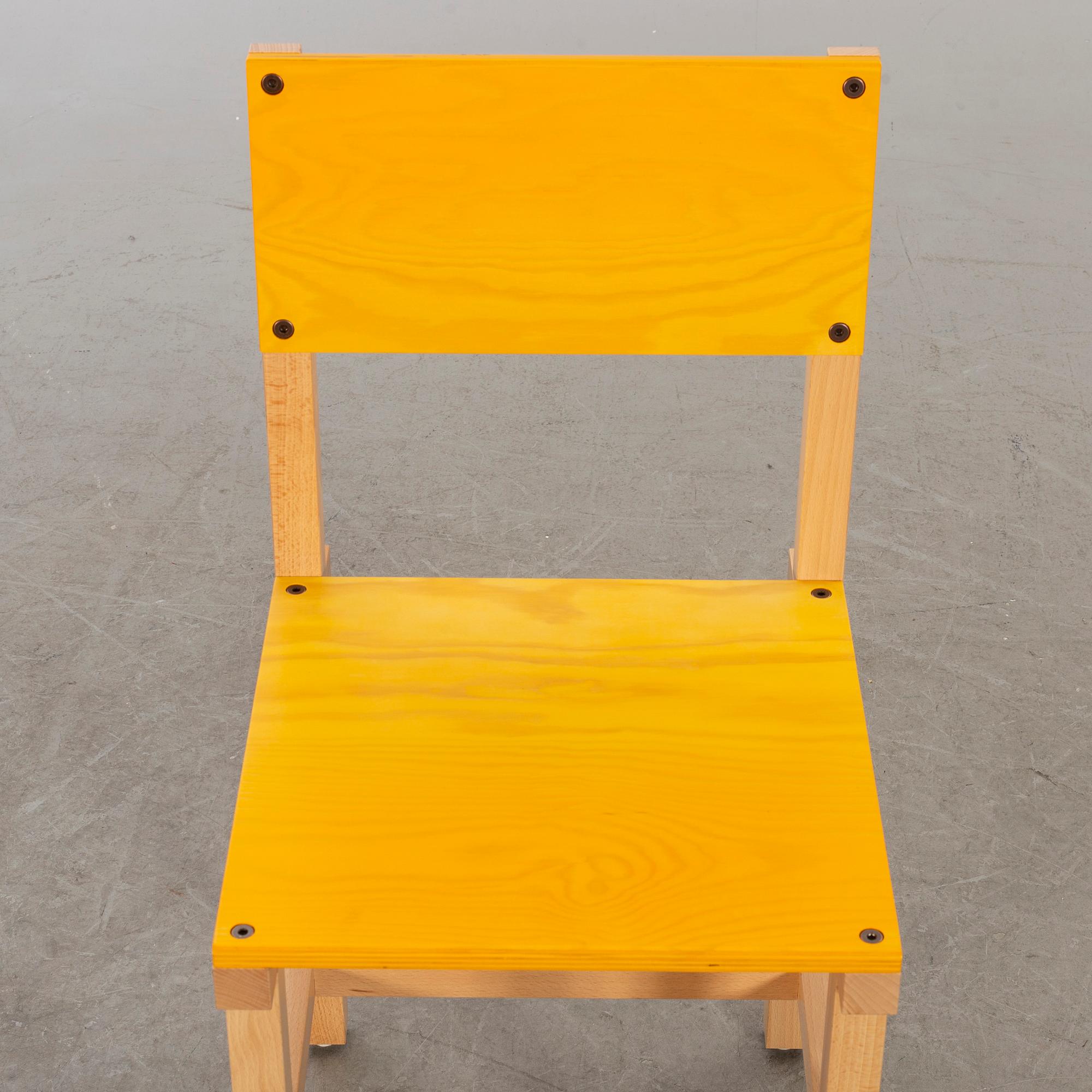 FREDRIK PAULSEN, "Röhsska"Designbaren, chair, Blå Station 2020, Chair 14/102.