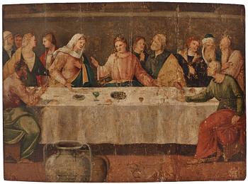 698. Jacopo de Negreto kallad Palma Il Vecchio Follower of, The Last Supper.