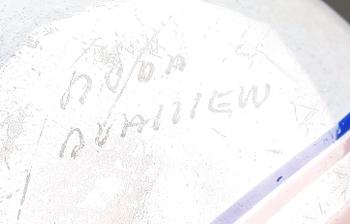 PARTI KONSTGLAS, 5 delar, Kosta Boda.