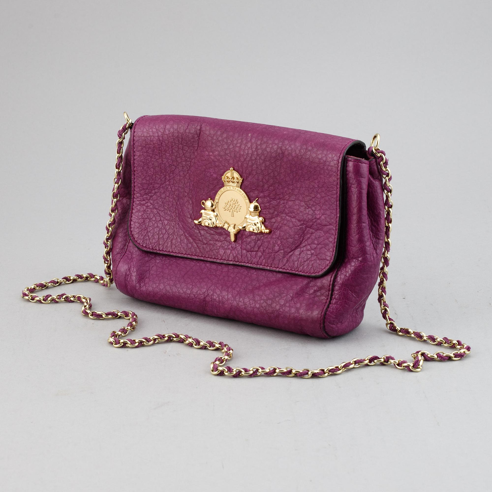 Purple mulberry purse sales