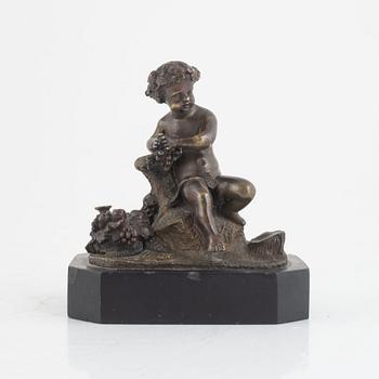 Figurine, Bacchus as a boy, first half of the 20th century.
