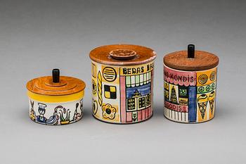 ANITA NYLUND, bland annat "Familjen Pepparsson" samt "Vår lilla stad", Jie, Gantofta, 1950-60-tal.