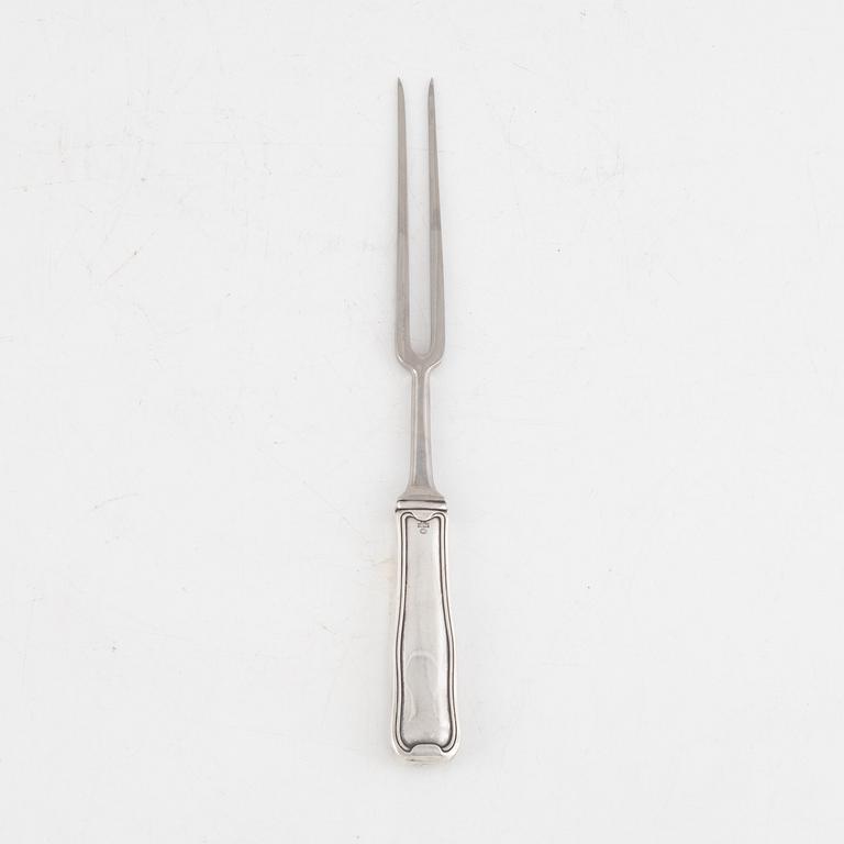 Georg Jensen, tranchergaffel, sterlingsilver, Gammal Dansk/Old Danish, Danmark.