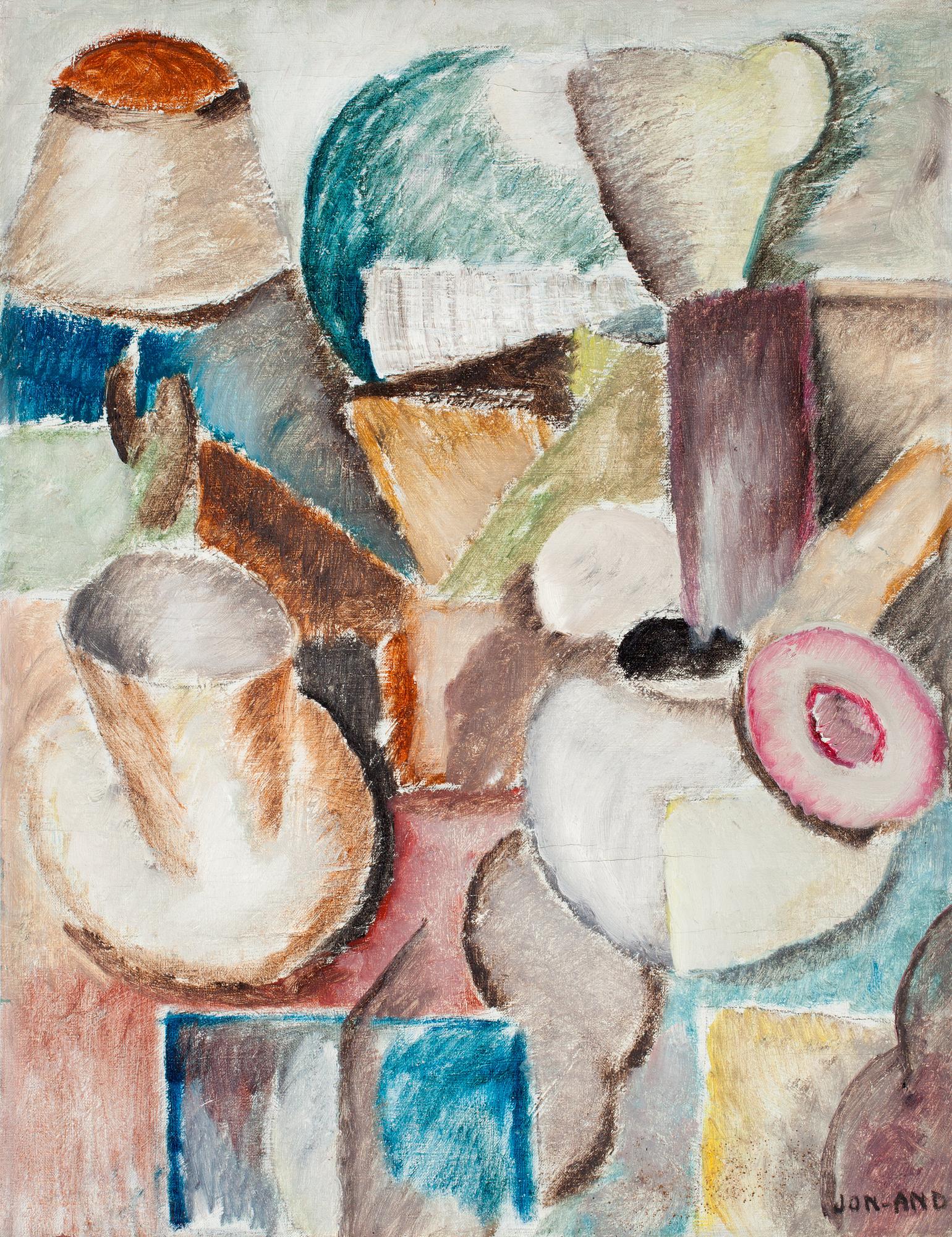 John Jon-And, "Stilleben i grått".