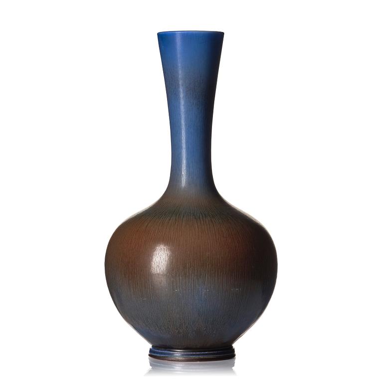 Berndt Friberg, a stoneware vase, Gustavsberg studio, Sweden 1964.