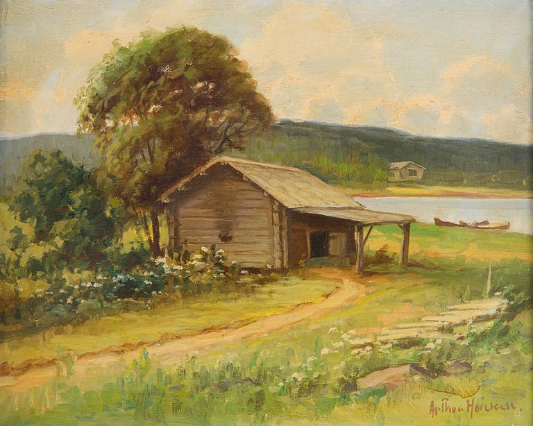 Arthur Heickell, Motif from Hauho.