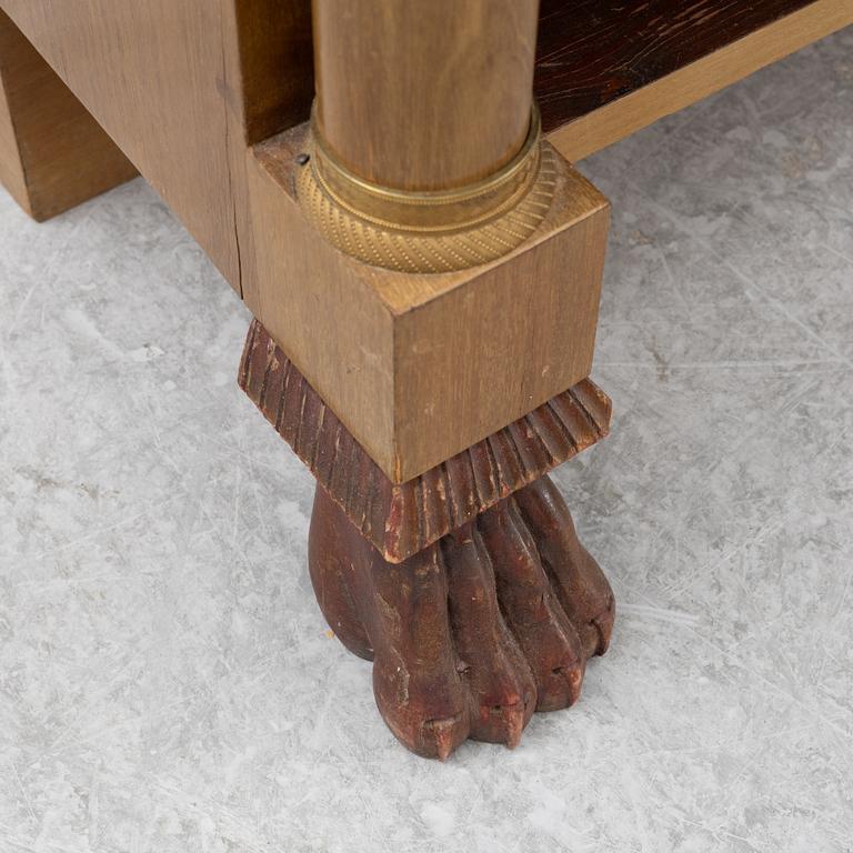 Bookcase, Empire style, first half of the 20th century.