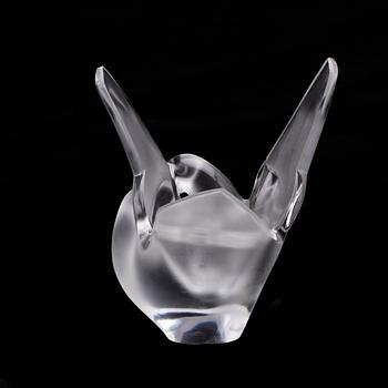 VAS/FIGURIN, glas, Lalique Frankrike, 1900-talets andra hälft.