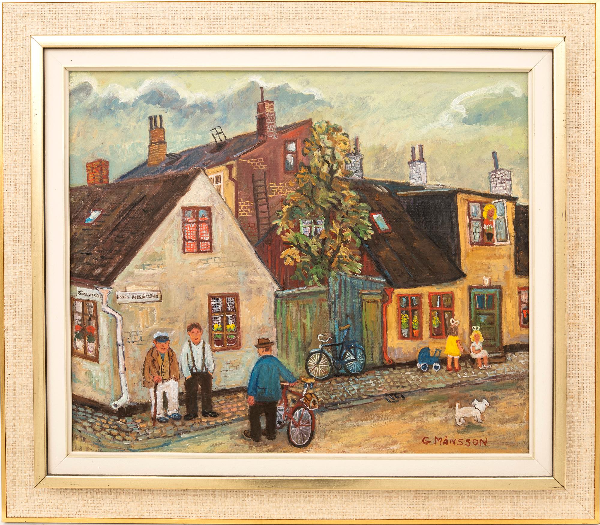 Gösta Månsson, "I Rörsjögränd 1950-talet".