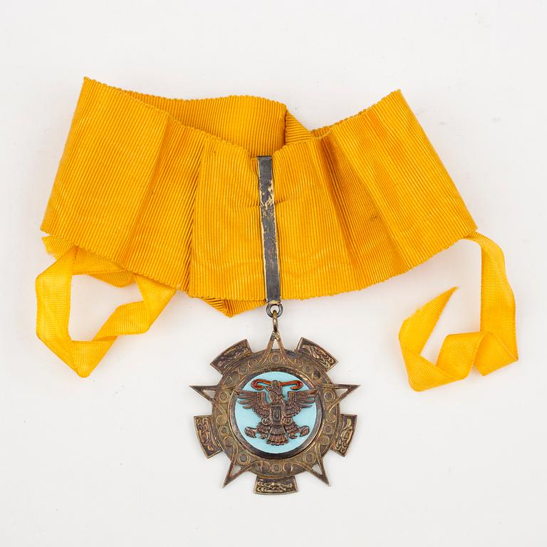 ORDER OF THE AZTEC EAGLE, kommendörkors, Mexico.