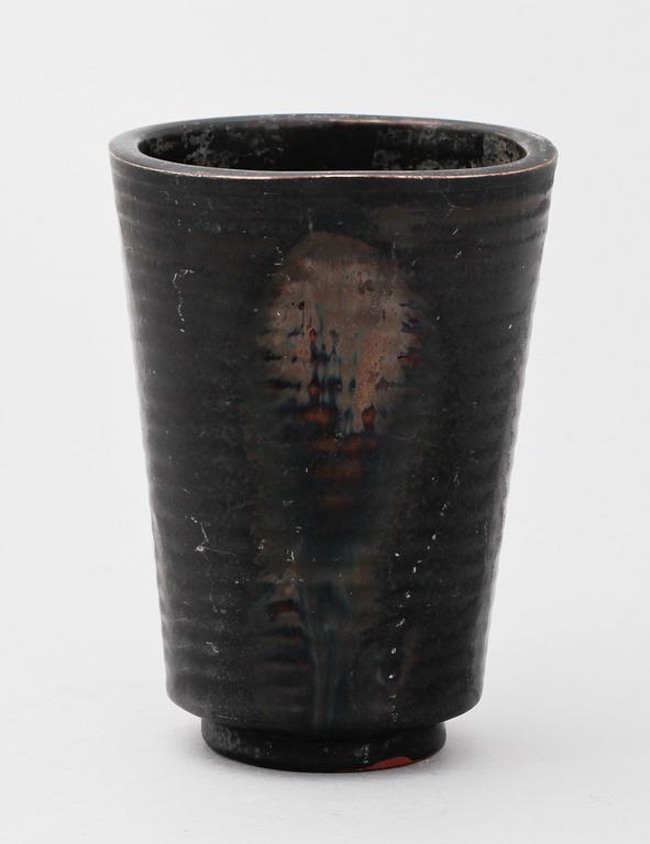 VAS, stengods, "Farsta", Wilhelm Kåge, Gustavsbergs studio, sign, 1954.