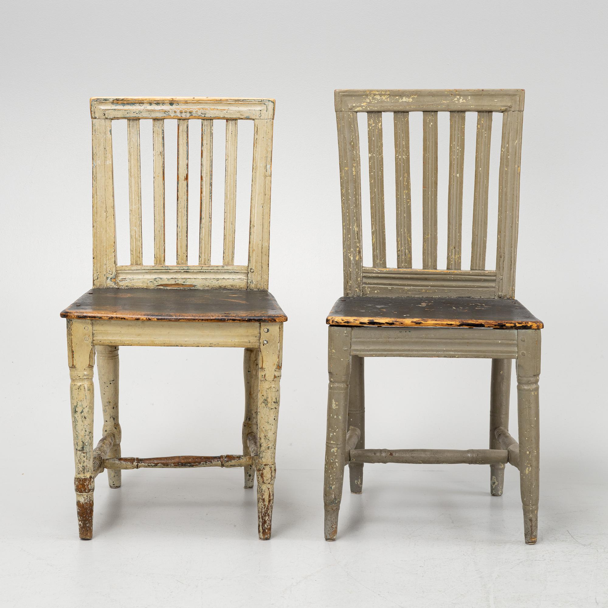 Stolar 6 st. 1700-tal.