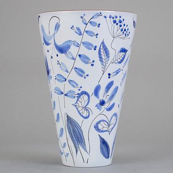 VAS, fajans, Stig Lindberg, Gustavsbergs Studio, 1940-tal.