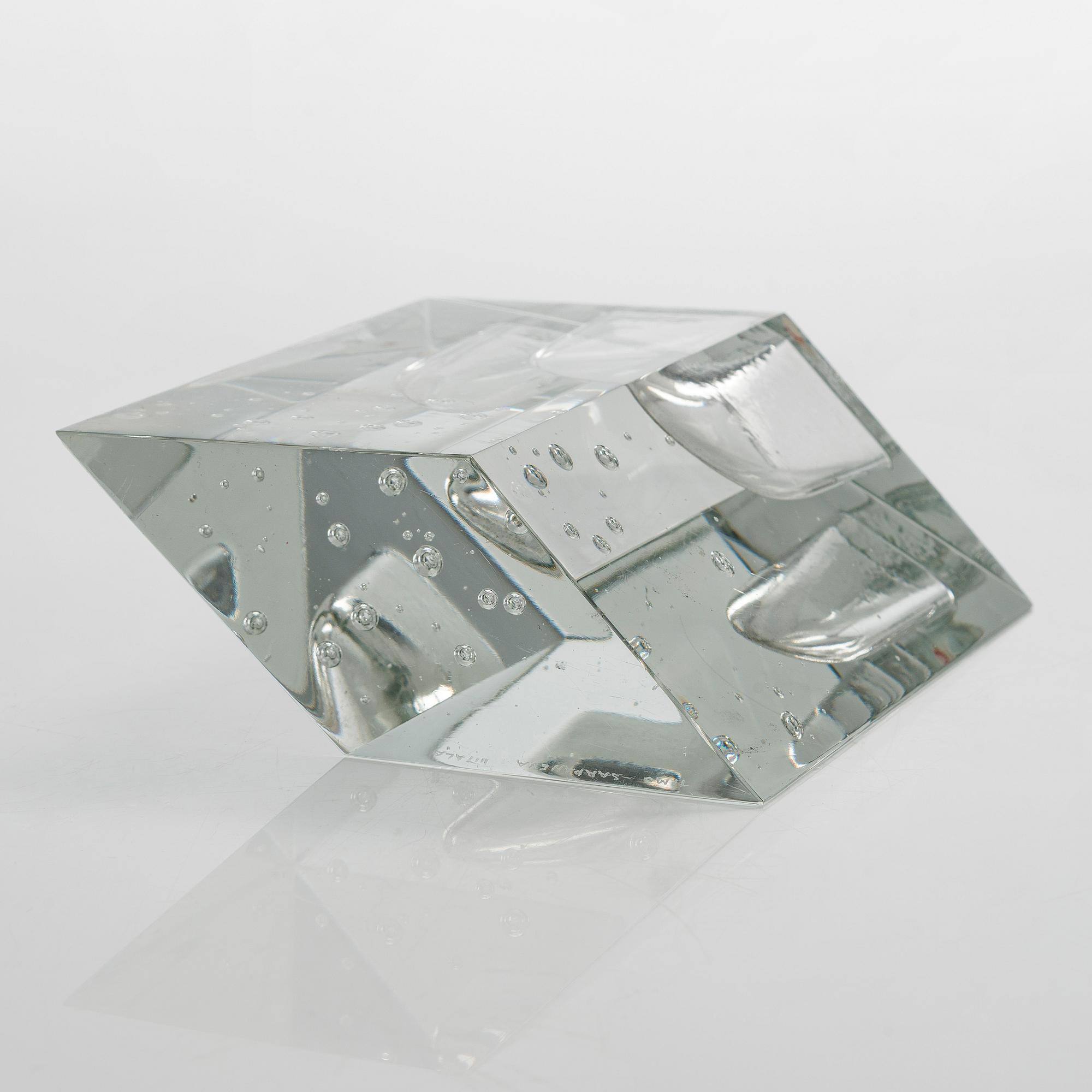 Timo Sarpaneva, konstföremål "Kohinoor" signerad Timo Sarpaneva, Iittala.
