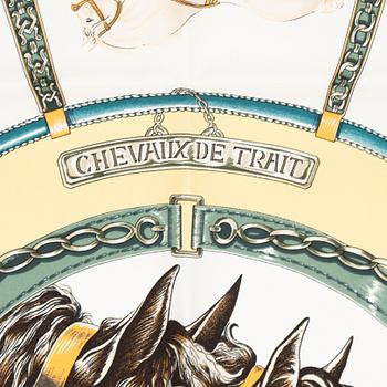 Hermès, scarf, "Chevaux de Trait".