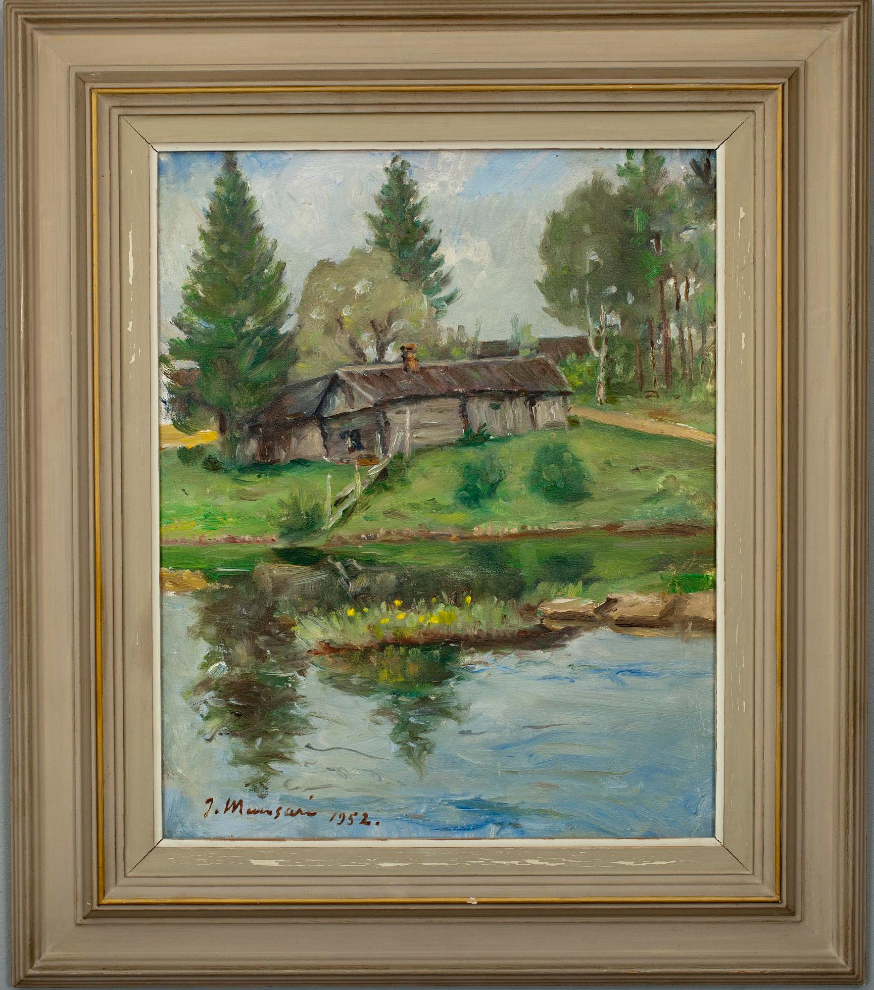 JANNE MUUSARI, olja på duk, sign. och dat. 1952.