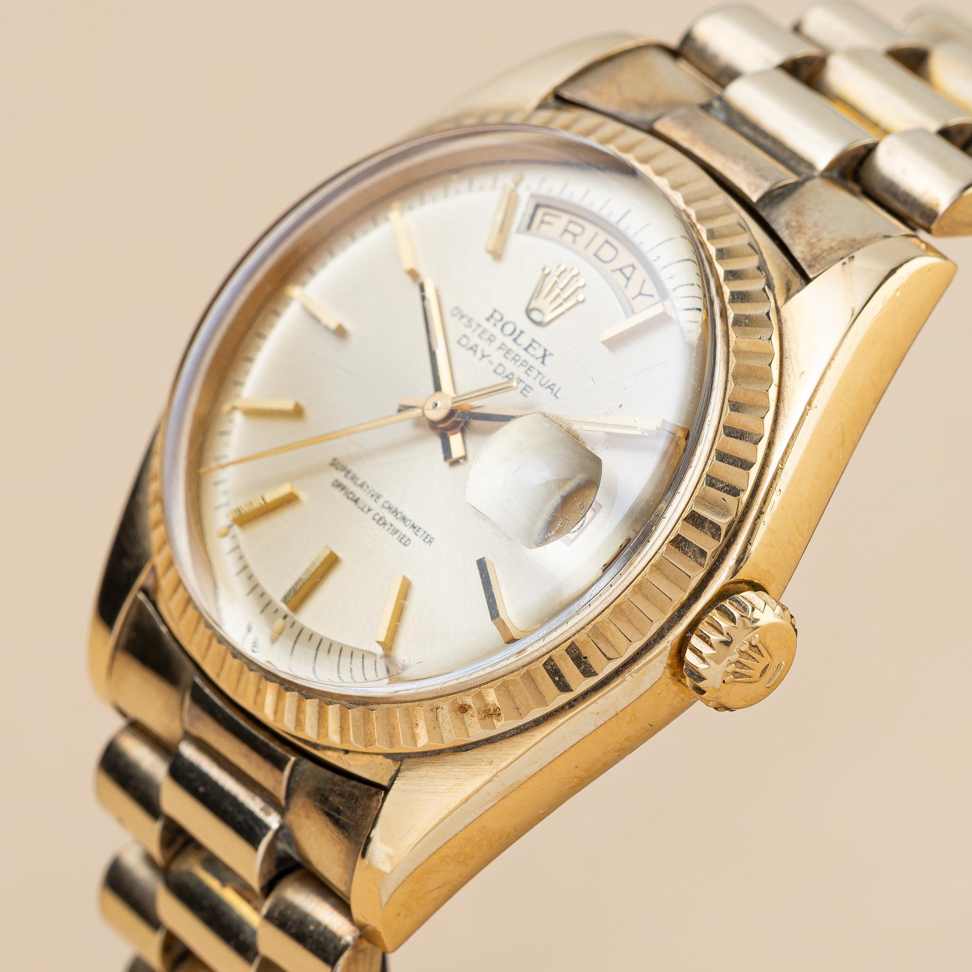 Rolex, Day-Date, "Pie-Pan", ca 1975.