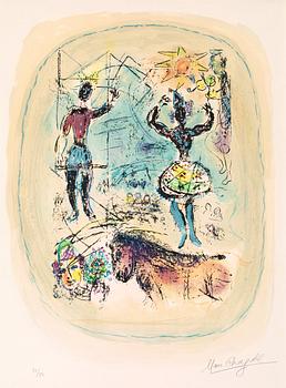 137. Marc Chagall, "Le cirque a l'étoile".