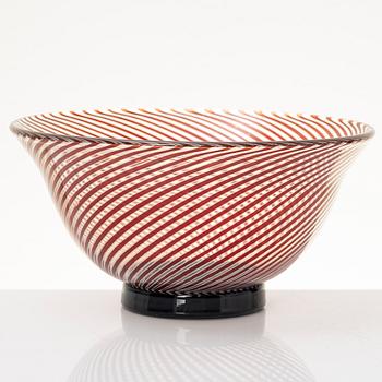 Edward Hald, skål, slipgraal, Orrefors.