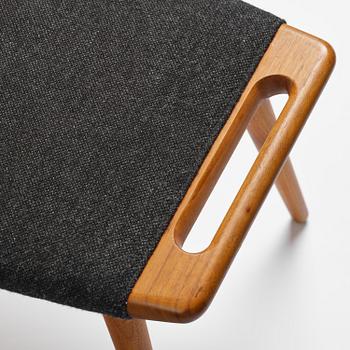 Hans J. Wegner, a "Bamse" (Papa Bear) armchair with ottoman, PP Møbler, Denmark.