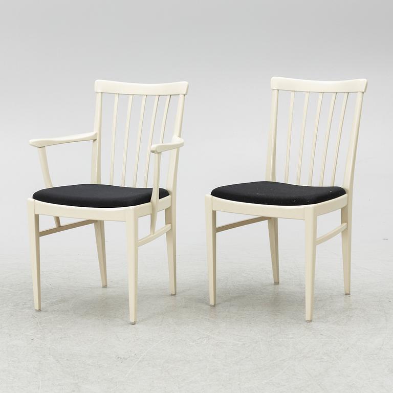 Carl Malmsten, an eight part dining group, "Herrgården", Åfors, second half of the 20th century.