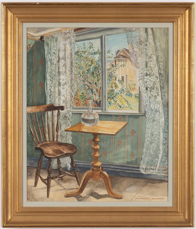 Arvid Fougstedt, From Borghamn.