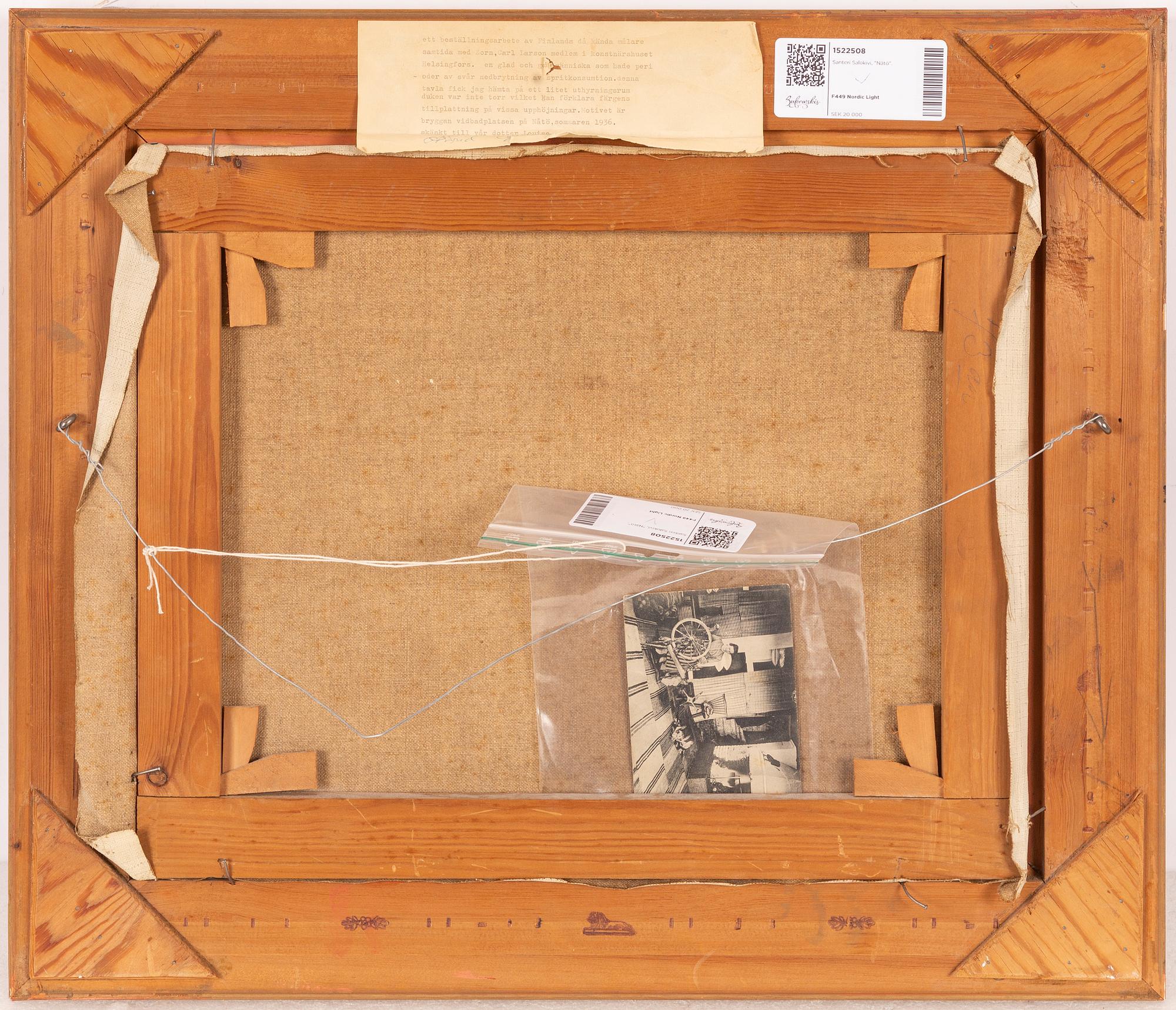 Santeri Salokivi, "Nåtö".