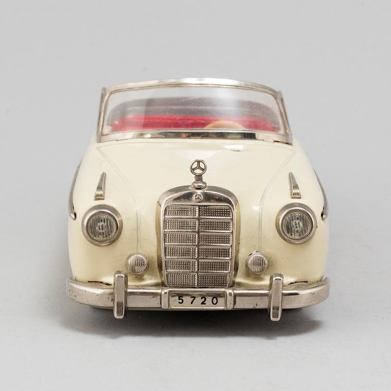 A mid 20th century toy car, Shuko 5720 Elektro Mercedes.