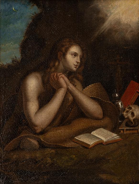 Domenico Robusti Tintoretto, hans efterföljd, Den botfärdiga Magdalena.