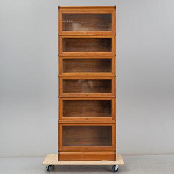 Two Swedish mid 20th century  archive cupboards.