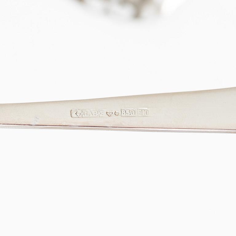Bestick, 30 st, silver, mestadels Sverige, 1900-tal.