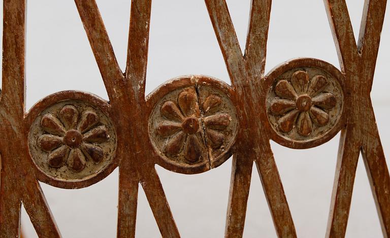 STOLAR, 1 par, sengustavianska, Lindome, omkring år 1800.