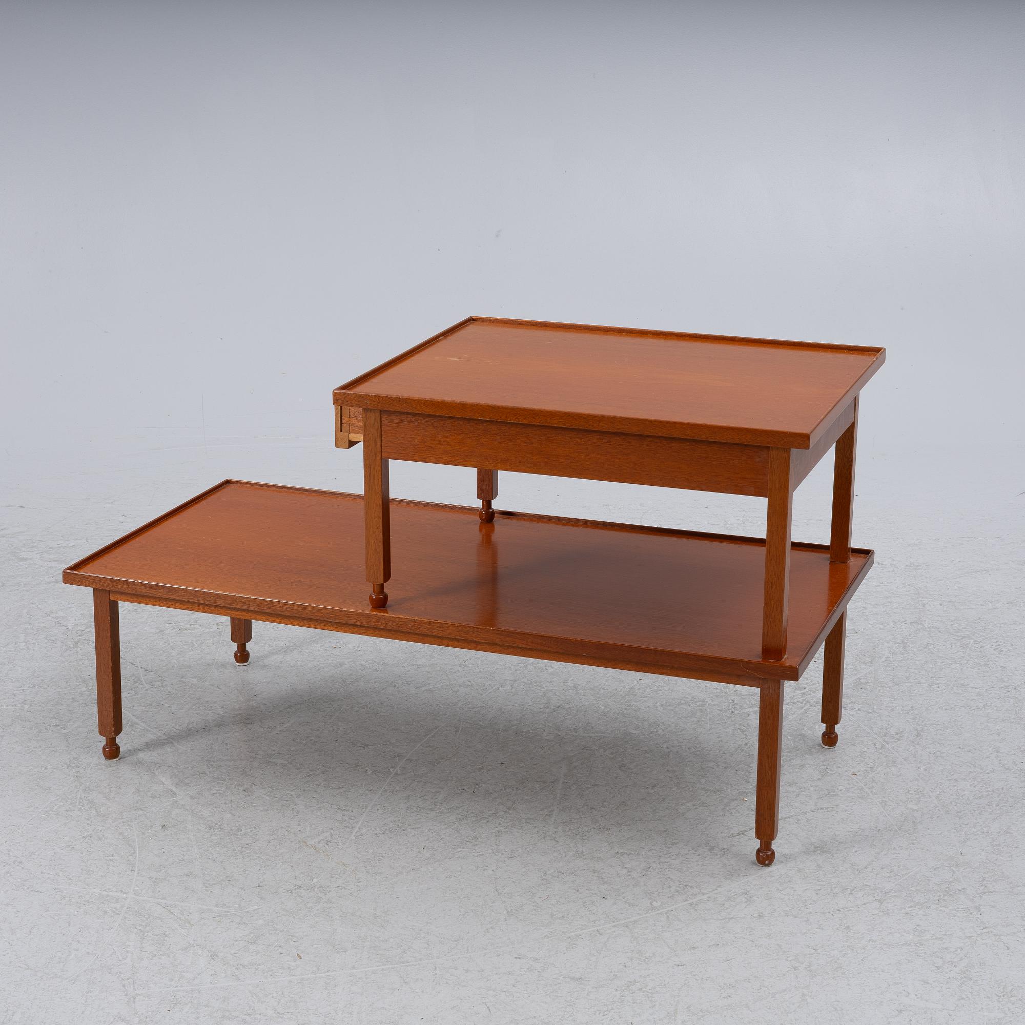 Josef Frank, a model 1073 side table, Firma Svenskt Tenn, before 1985.