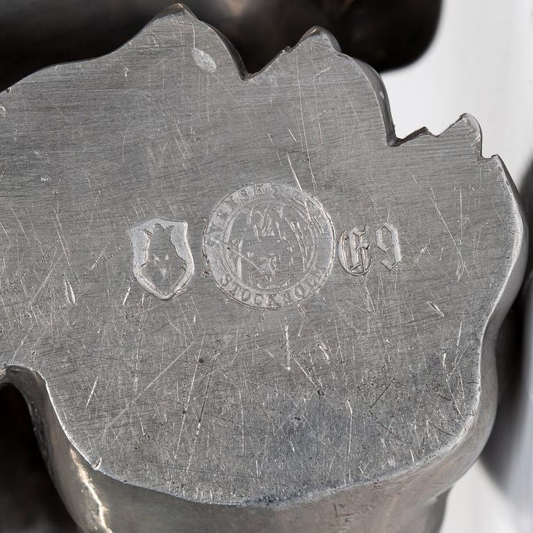 Anna Petrus, skulptur, lejon, Firma Svenskt Tenn, Stockholm 1956.