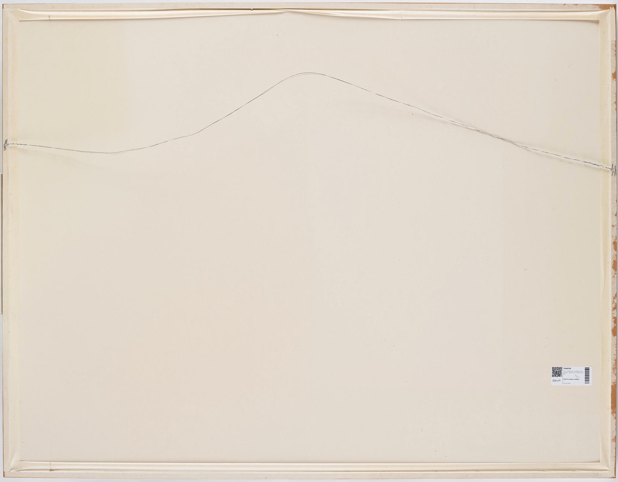 OLLE BONNIÉR, mixed media on paper, signed and dated -87.