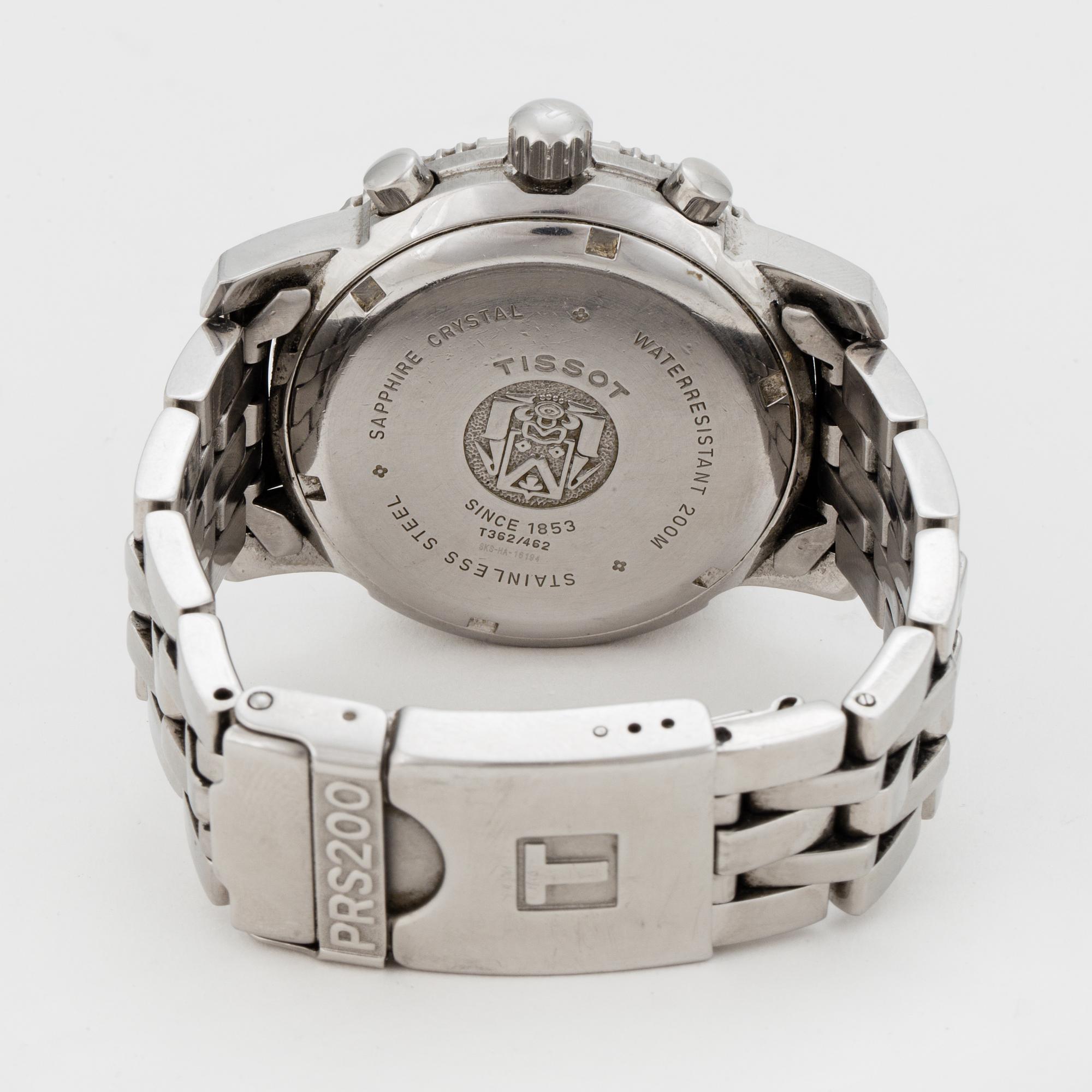 TISSOT, chronograph, wristwatch, 40 mm.