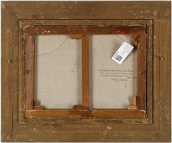 CHARLOTTA WILHELMINA LEWENHAUPT, olja på duk, monogramsignerad samt daterad 1883.