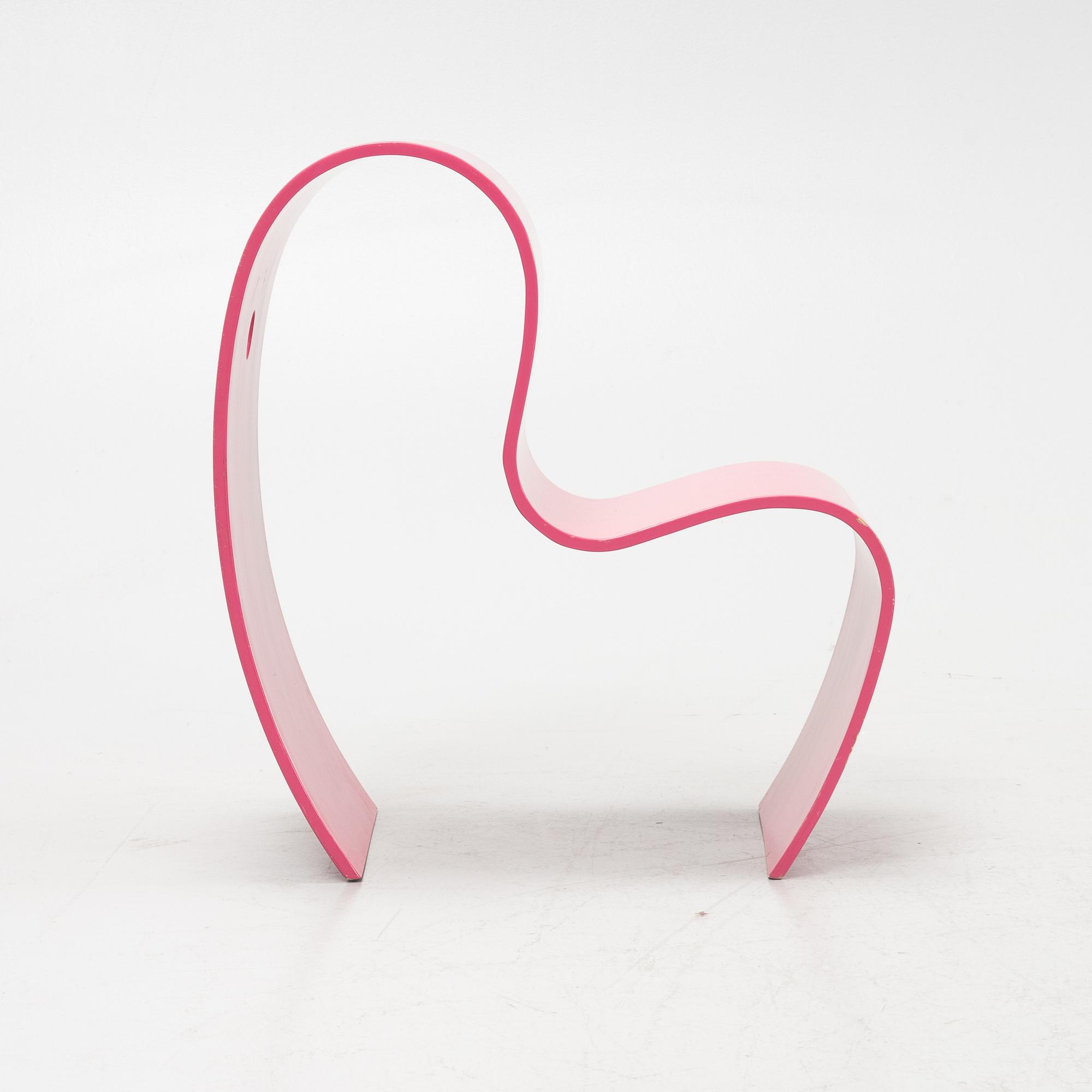 Caroline Schlyter, a 'Lilla M' children's chair, Forsnäs, Sweden, 1990's.