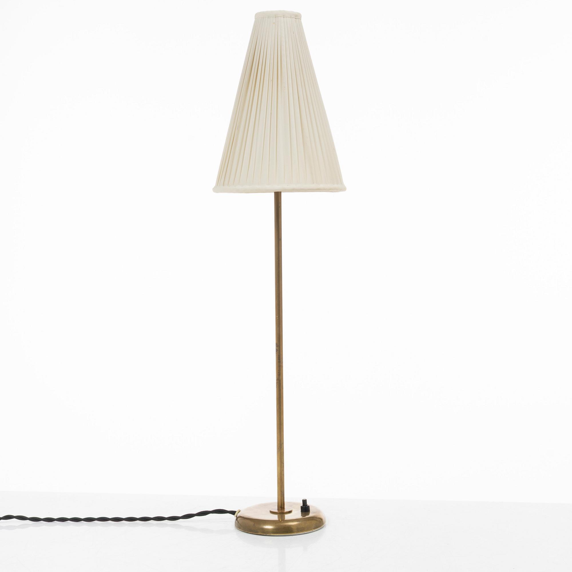 Harald Notini, bordslampa, modell "15436", Arvid Böhlmarks Lampfabrik, 1940-tal.