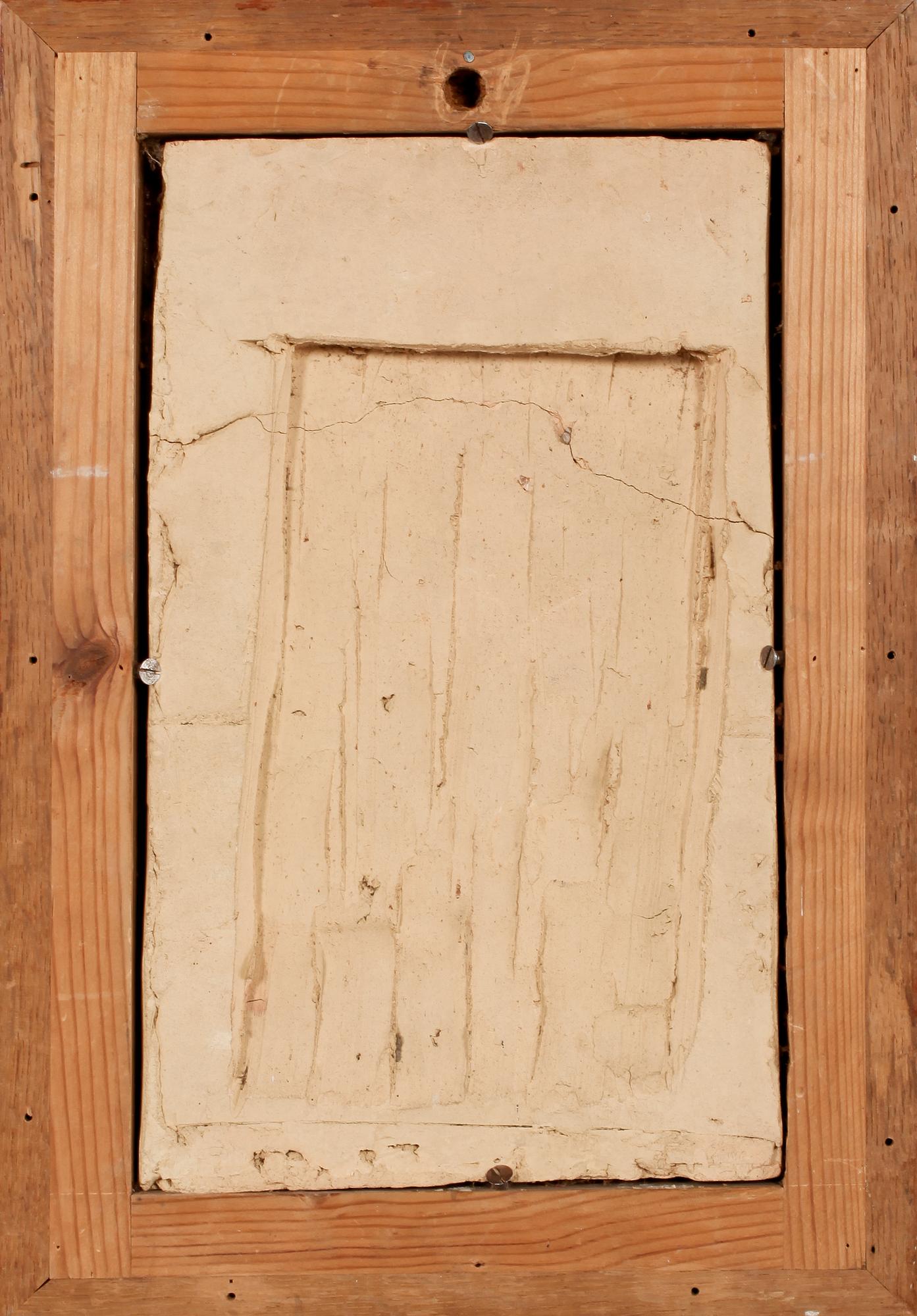STUCKATUR, gips, daterad 1894.