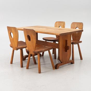 Bo Fjaestad, matgrupp, 5 delar, 1950-tal.