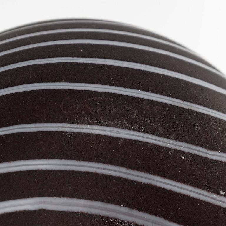 Oiva Toikka, lasilintu, "Kuovi", signeerattu O. Toikka Nuutajärvi.