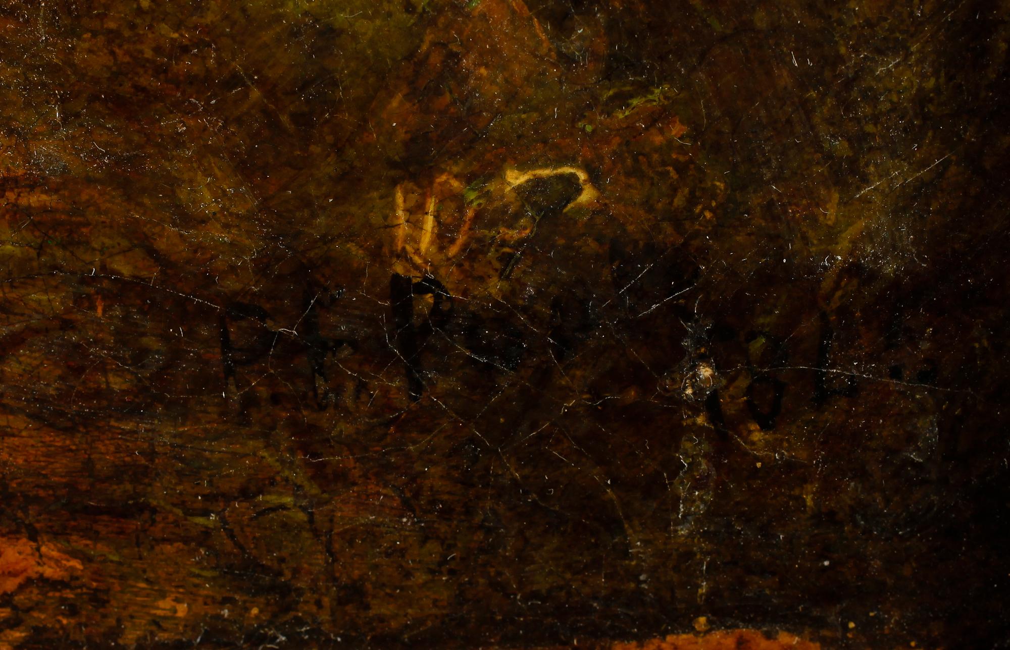 PAUL FALCONER POOLE, olja på duk, sign och dat 1822.