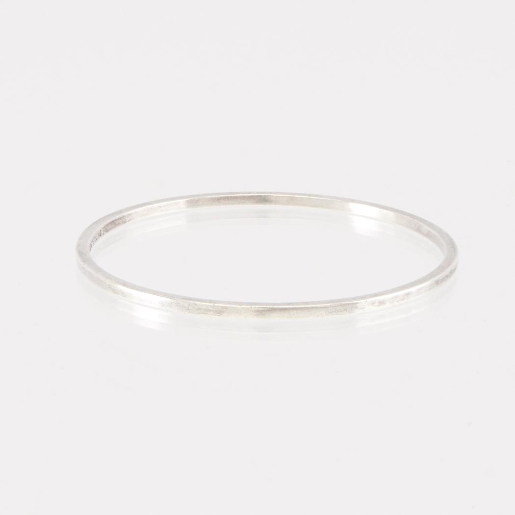 Elon Arenhill, armringar 2 st silver, Malmö 1964 och 1991.