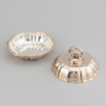 Dubbelkarott, 830 silver, svenska importstämplar, 1900-tal.