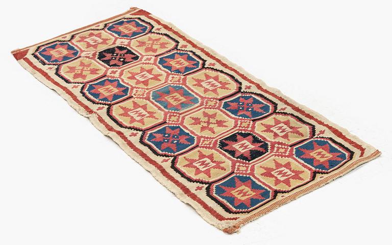 Åkdyna, rölakan, ca 100 x 43 cm, Skåne, 1790-1810.