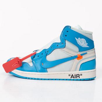 Nike X Off White, Air Jordan X Off White NRG, sneakers, storlek eur 42,5 / Us 9.