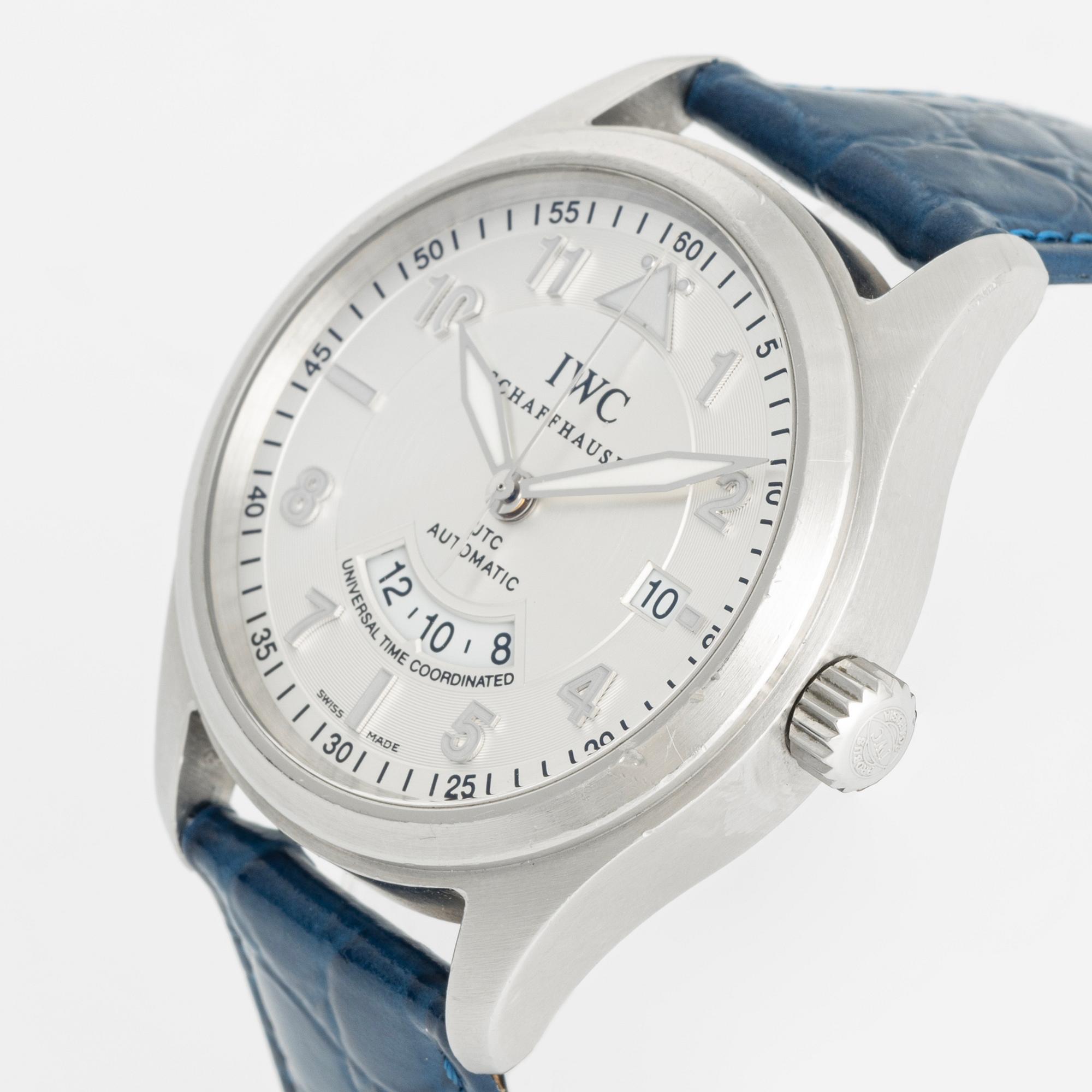 IWC, Pilot Spitfire UTC, wristwatch, 39 mm.