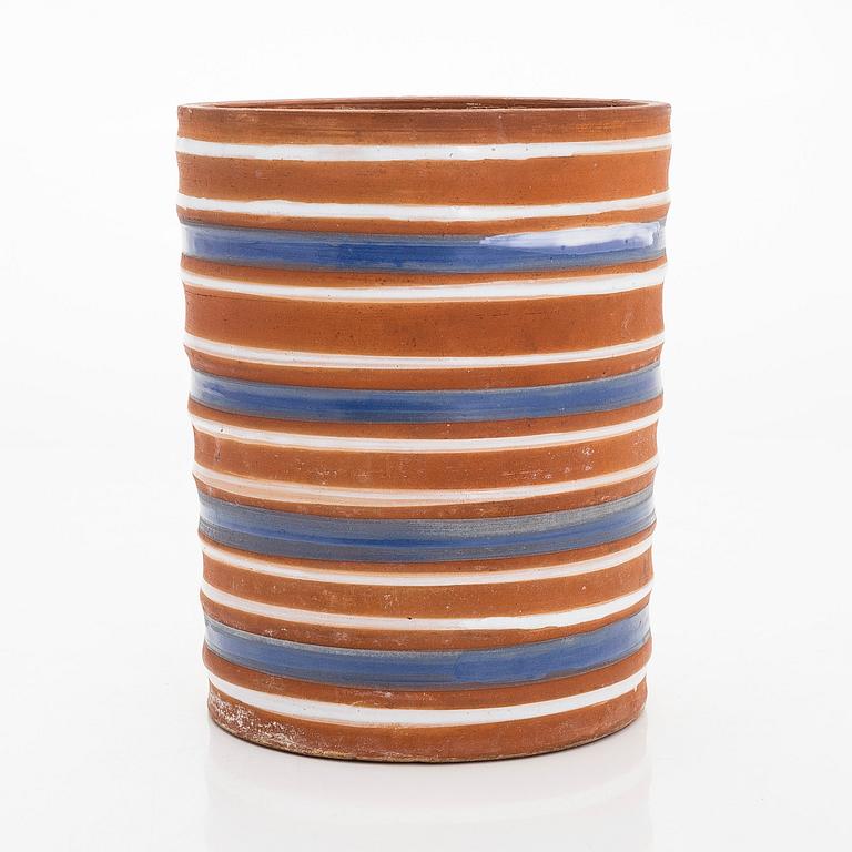 Marita Lybeck, a ceramic vase signed ML, KERA.